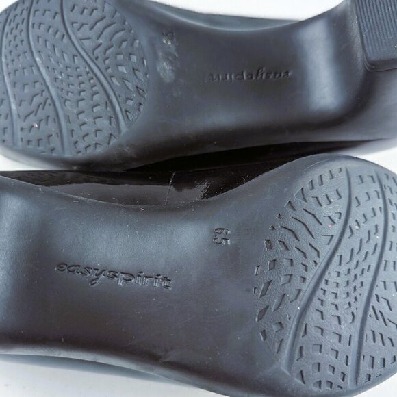 Easy Spirit Black Patent Leather Heels 6.5M - Picture 9 of 11
